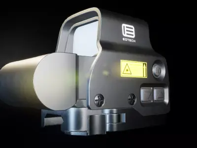 AAA XPS Scope Game Ready PBR Low-poly 3D model