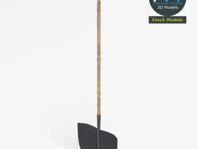 Shovel 3D model buy
