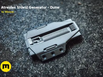 Atreides Shield Generator - Dune Free 3D print model