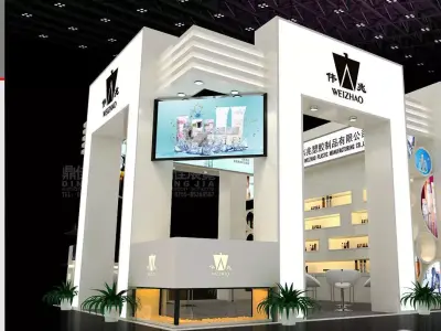 Exhibition - Area - 6X6-3DMAX2009-58 3D model