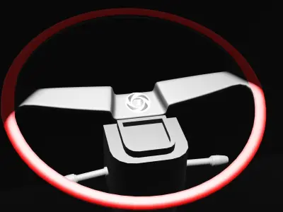 stearing wheel 3D model