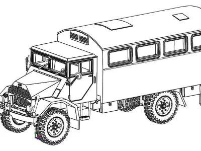 Ford G398SAM 3D print model