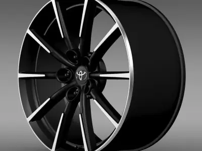 Toyota 86 G rim 3D model