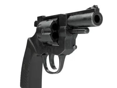 Revolver 3D model 21