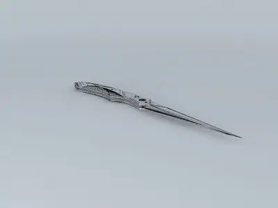 knife Free 3D model shop