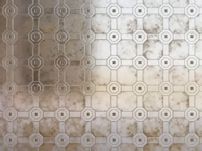 Industrial Metal Surfaces Holes PBR Seamless Texture