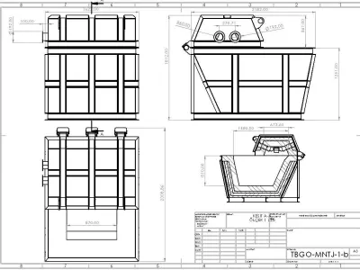 GALVANIZED MELTING FURNACE 3D model