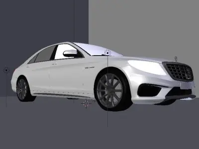 Mercedes S63  AMG 3D model
