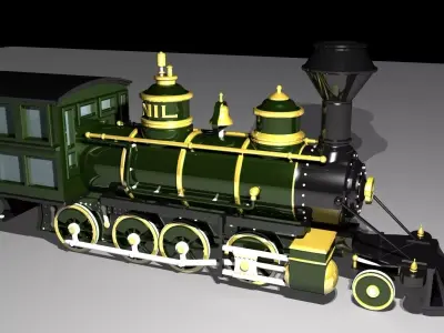 Loco Locomotive 3D model