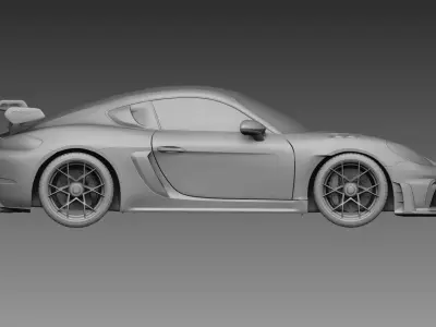 PORSCHE 718 CAYMAN GT4 3D PRINT MODEL 3D print model