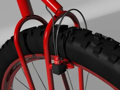Mountain Unicycle 3D model