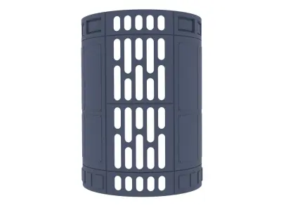 Death Star Large Pillar - 1-6 scale Hottoys  3D print model