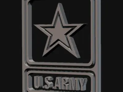 3D US ARMY Logo 3D model purchase