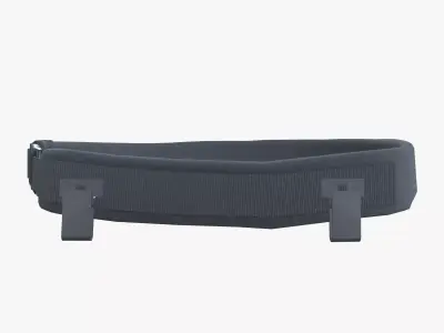 Waist Remote Belt Low-poly 3D model