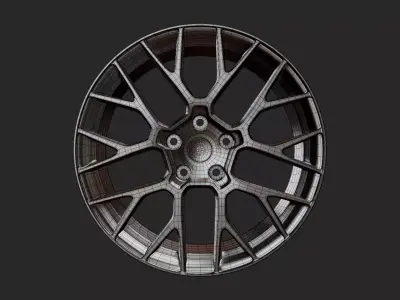 Porche 911 Rim 3D model