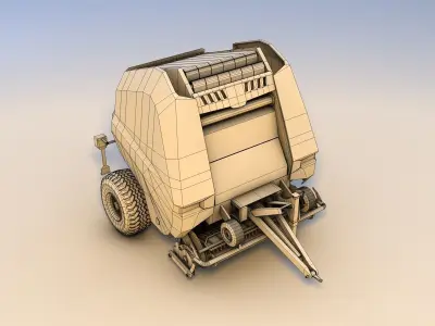 john deere v 461 3D model