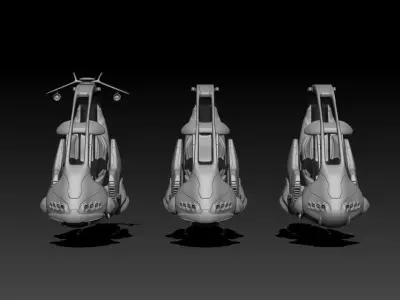 air bike 3D print model
