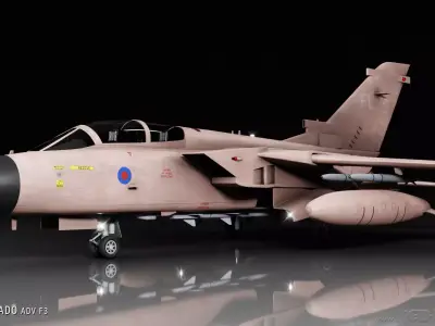 Panavia Tornado ADV F3 3D model