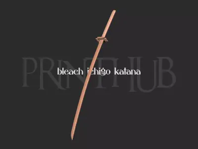 Bleach ichigo katana 3D print model purchase
