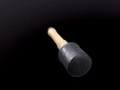 M24 Stick Grenade Free low-poly 3D model