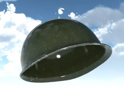 soldier combat helmet 3D model