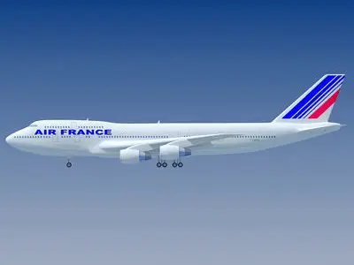 41 Airline Textures For Boeing  3D model