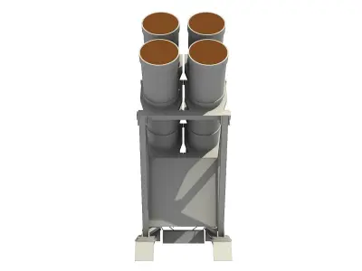 NAVAL WEAPON AND MISSILE SYSTEMS 3D model