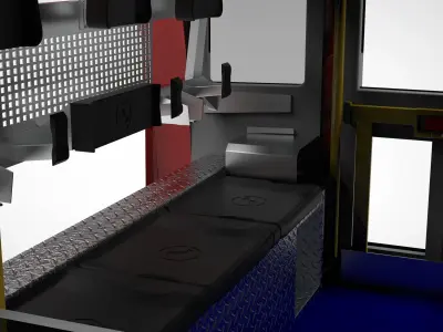 Schlingmann VARUS Castra with Teamcab 3D model