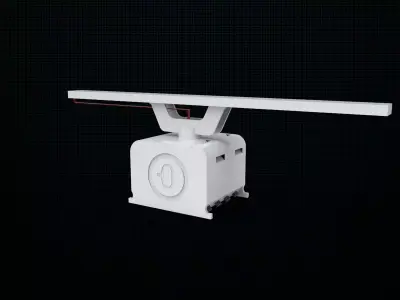 S-band Radar raytheon 3D model