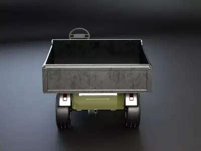 UTV Farm Cart 3D model