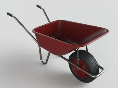 Wheelbarrow - 3D model purchase