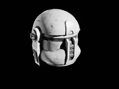 Imperial Commando Helmet 3D model