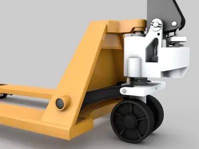 Pallet Jack 3D model by Ahmet-Karaca