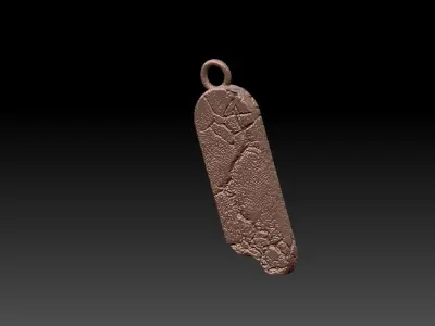 Ancient Egyptian Pendant 3D print model