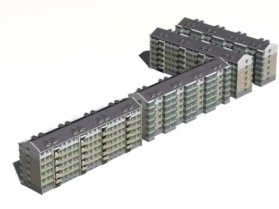 Multi Residential 3D model