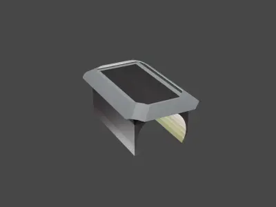 LOWPOLY  Hud Watch  Game Ready Free low-poly 3D model