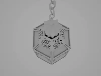 Lantern Ramadan Islamic Lighting 3D model