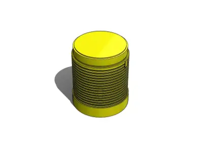 Modulo LED Amarelo WEG LTW ML50 3C E26 Yellow Led Module 3D model