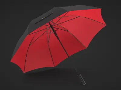 Umbrella Open 3D model
