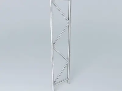 upright storage rack 3D model
