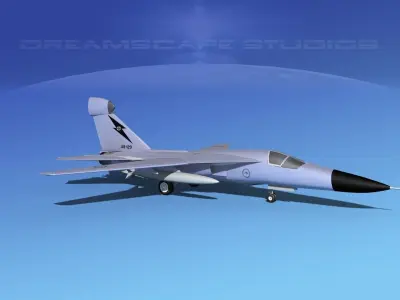 General Dynamics EF-111 Raven V04 RAAF 3D model