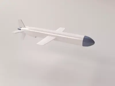 Tomahawk Cruise Missile 3D model