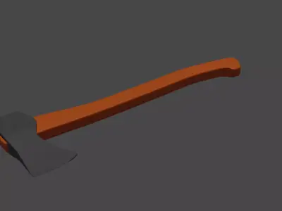 Simple Axe Free 3D model