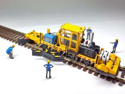 N Scale Ballast Regulator MOW 3D print model