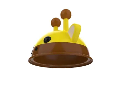 Giraffe Hat Cute Low-poly 3D model