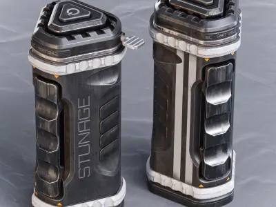 Sci-fi Grenade V6 PBR Low-poly 3D model