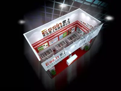 Exhibition - Area -3X6-3DMAX2010-13 3D model