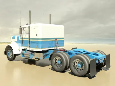 FLC Semi Truck 3D model