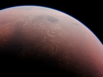 Mars Planet Photorealistic 8k 3d Model 3D model