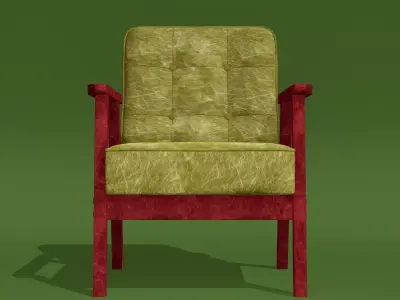 sofa chair 3D model get